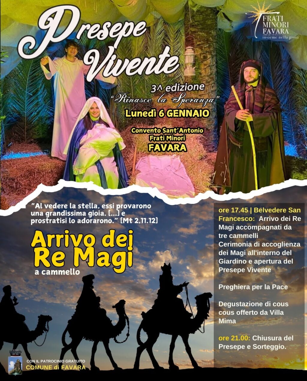 presepe vivente Favara